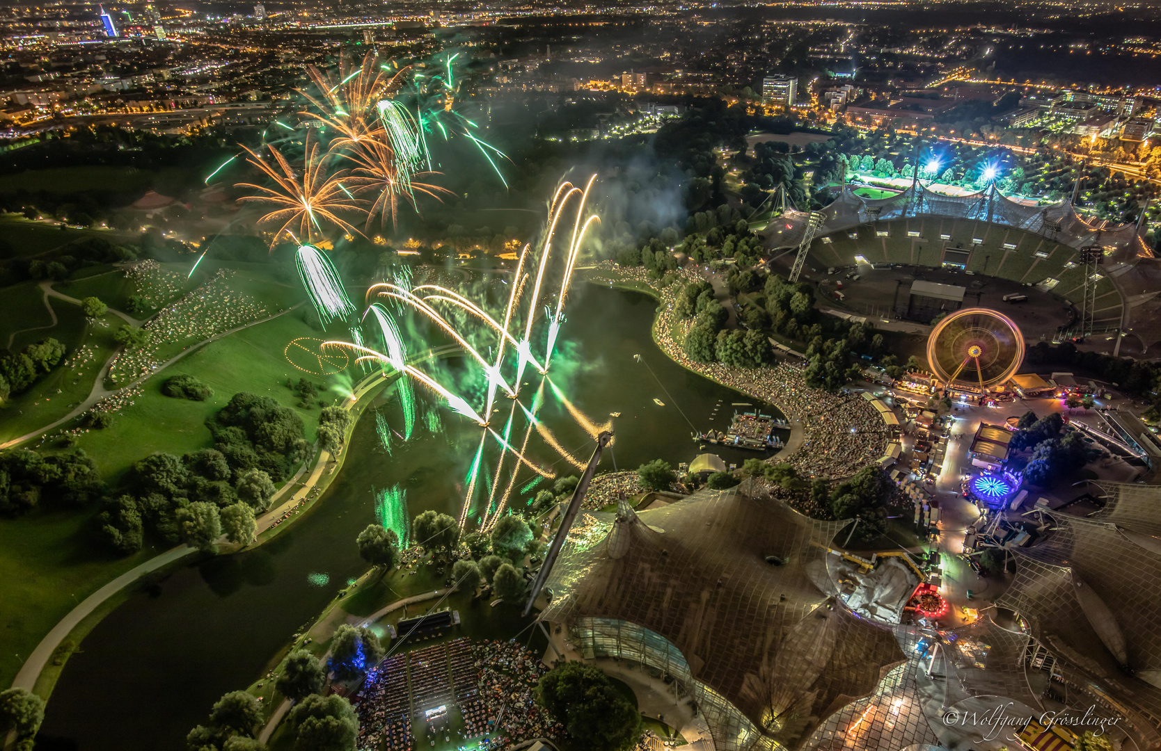 Sommerfest Feuerwerk