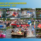 Sommerfest mit Badewannenrennen