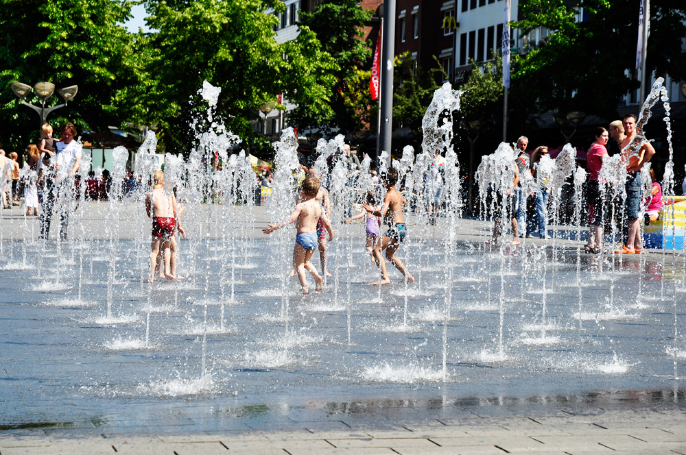 Sommerfreuden am König-Heinrich-Platz in Duisburg