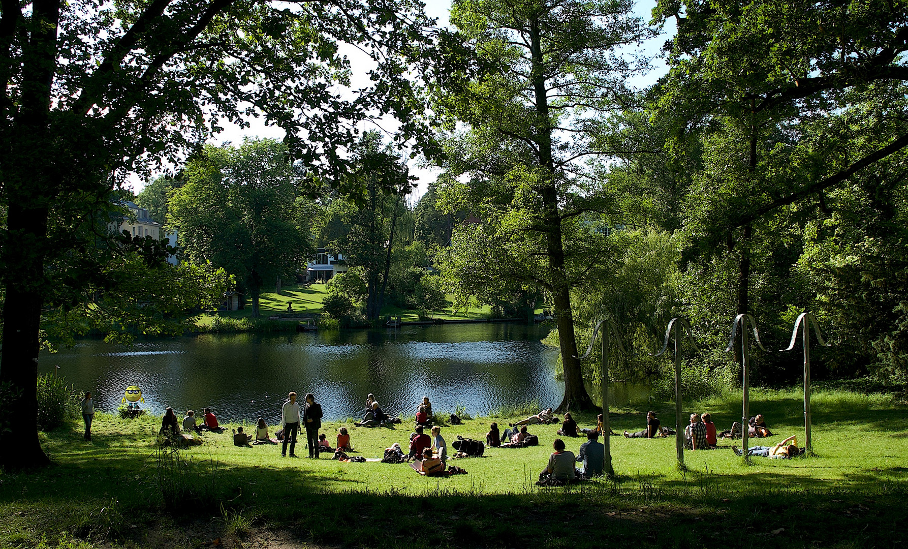 Sommerfrische am Waldsee,