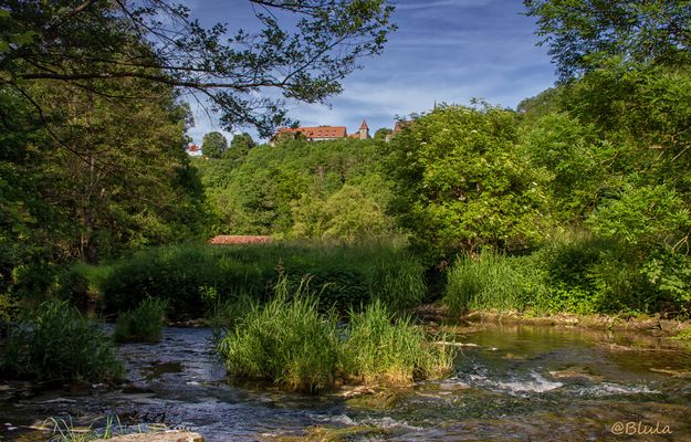 Sommerfrische im Talgrund der jungen Tauber ....