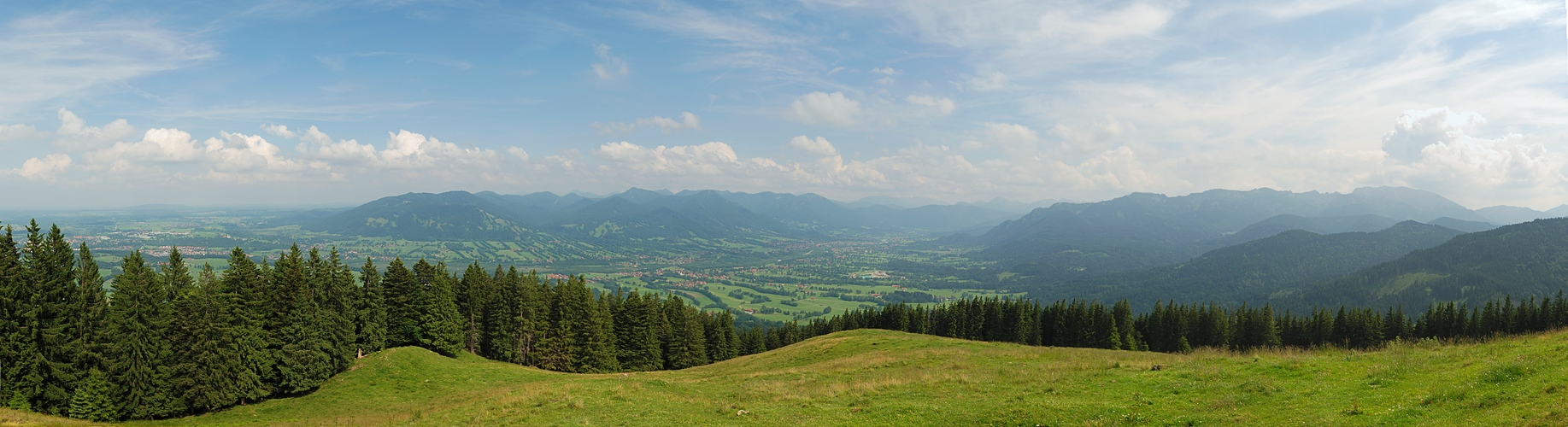 Sommerfrische über dem Isartal