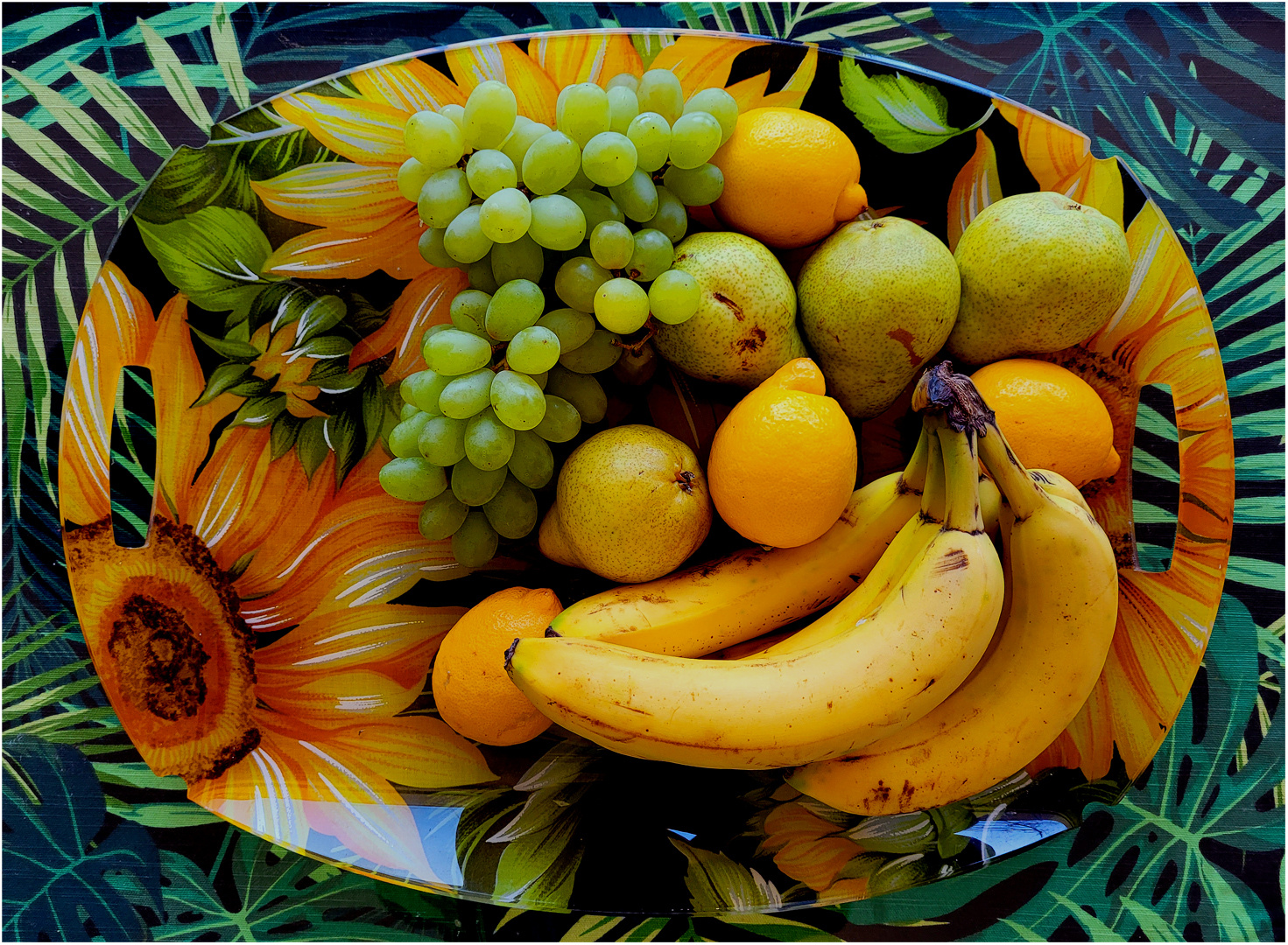 Sommerfrüchtchen auf Sonnenblümchen