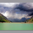 Sommergewitter am Silvretta Stausee 