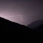 Sommergewitter, Außerpens, Sarntal, Südtirol