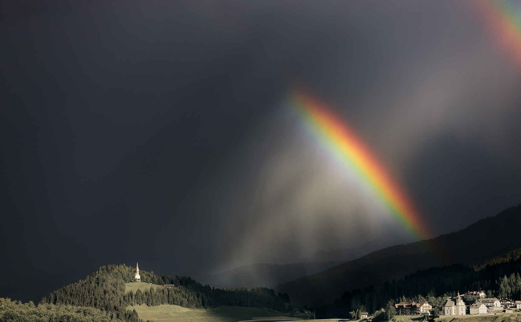 Sommergewitter in den Alpen