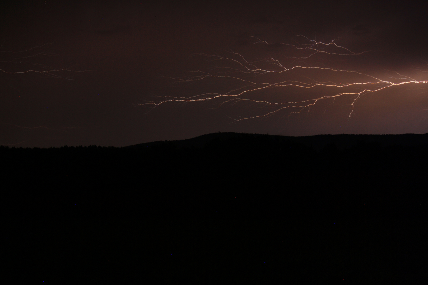 Sommergewitter in der Sächs. Schweiz