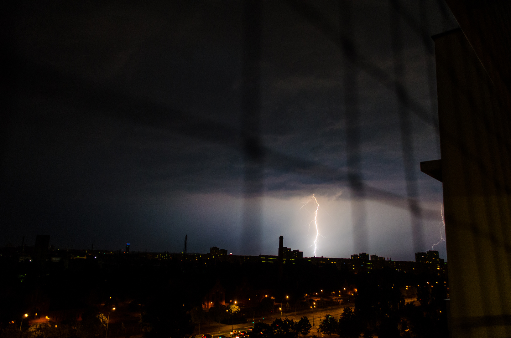 Sommergewitter über Berlin