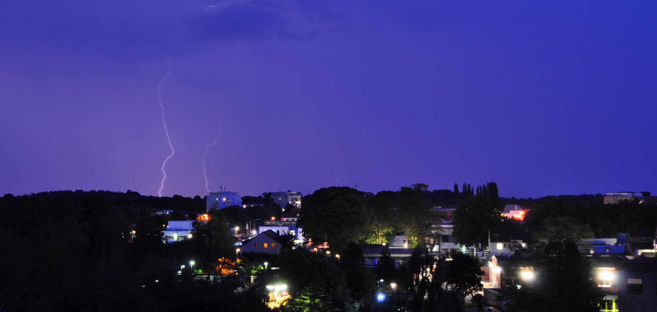 Sommergewitter über dem Ruhrgebiet