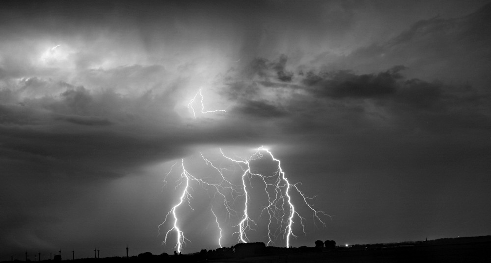 Sommergewitter über Erkelenz