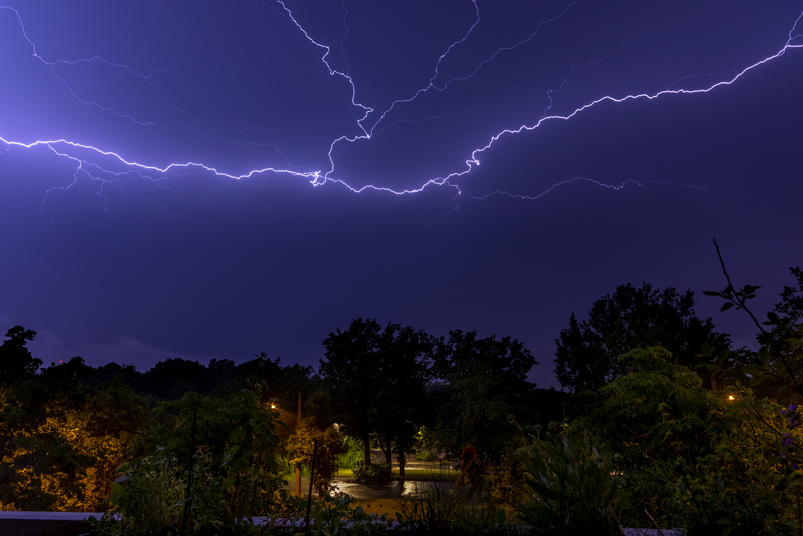 Sommergewitter über Nürnberg 20./21. Juni 2021