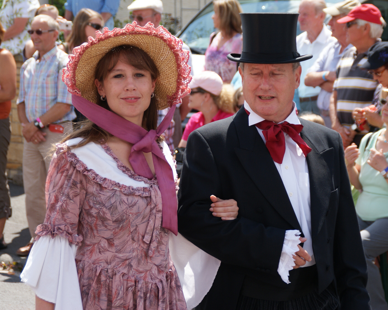 Sommerkarneval in Dieburg: Biedermeier