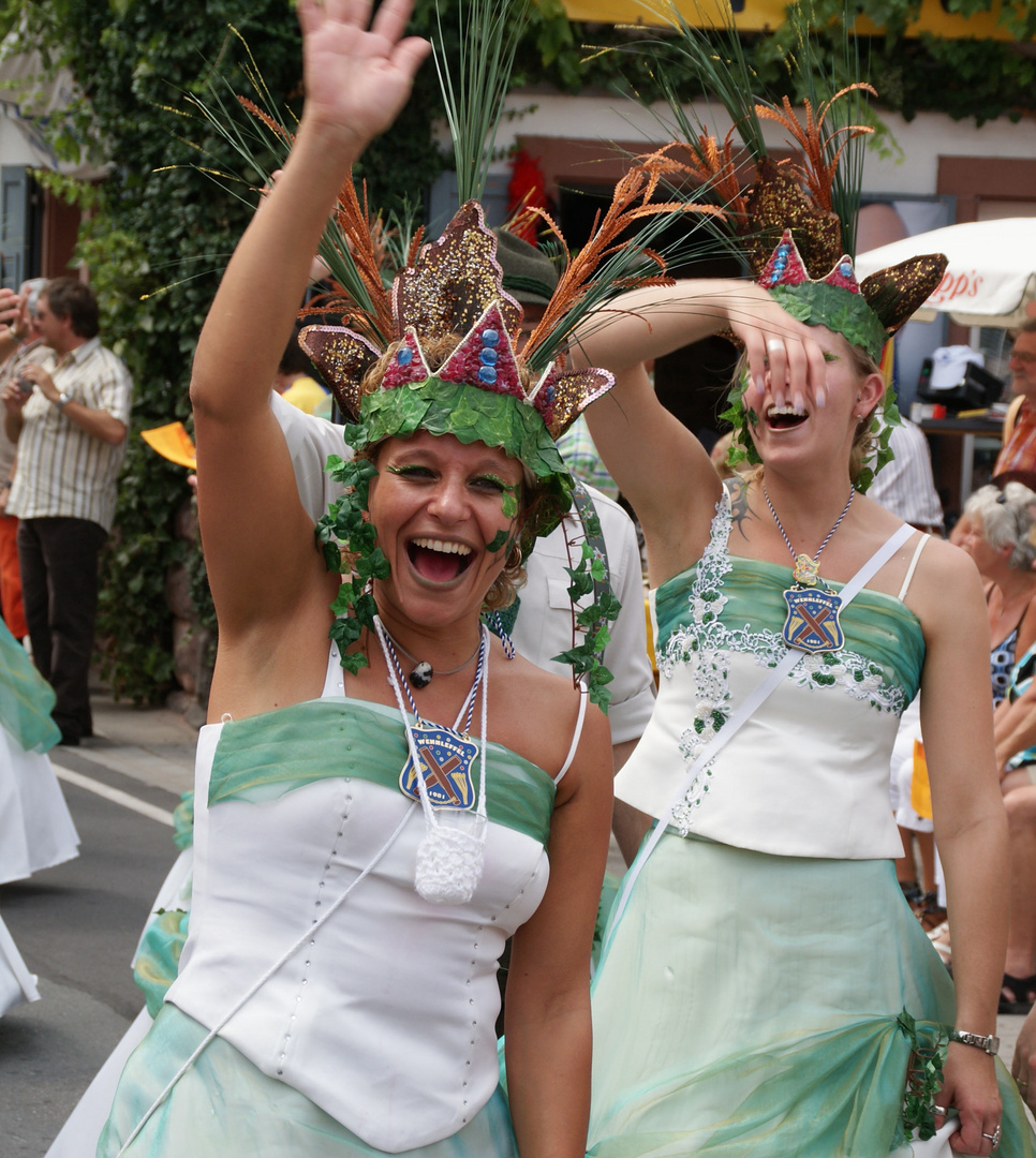 Sommerkarneval in Dieburg: Wennleffel-Baumkönigin