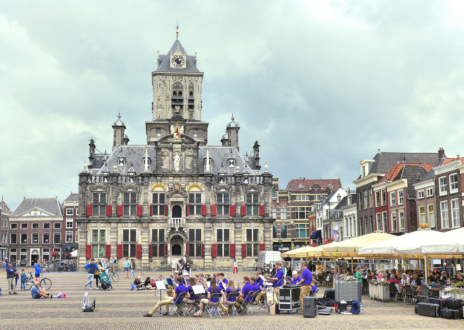 Sommerkonzert vor dem Delfter Rathaus 
