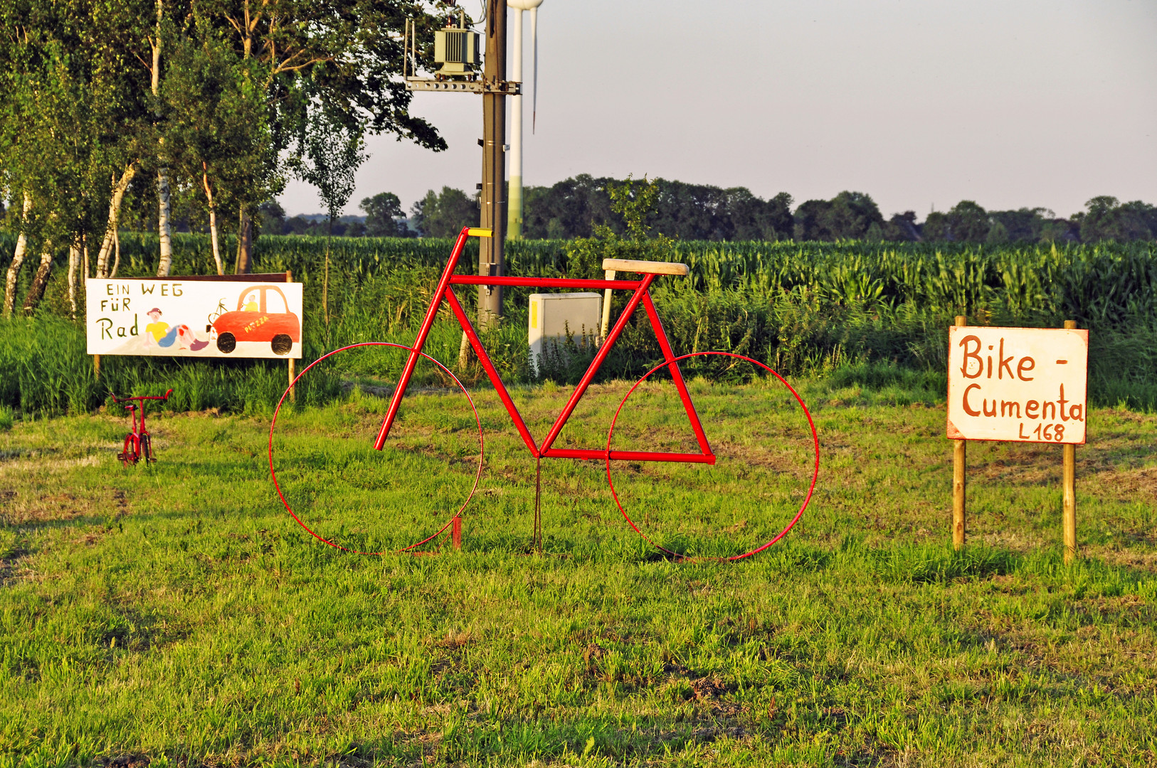 Sommerland Kreis Steinburg :Berechtigte Forderung, nach einem Fahrradweg