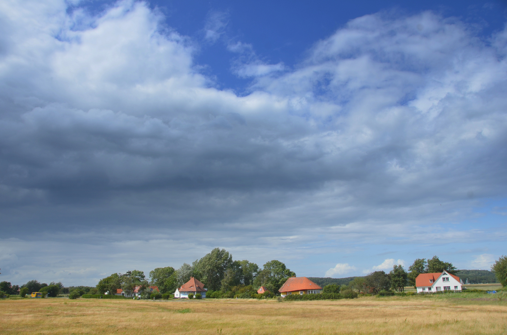 Sommerlich zu dem Max Taut Häuser Hiddensee 