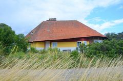Sommerlich zu dem Max Taut Häuser Hiddensee 