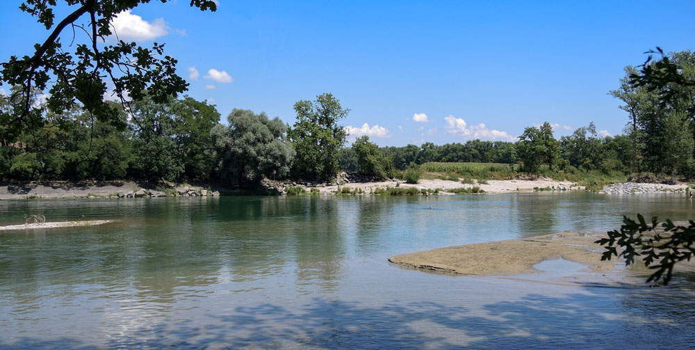 Sommerliche Aare