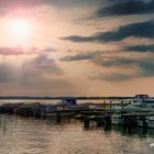 Sommerliche Abendstimmung am Fleesensee