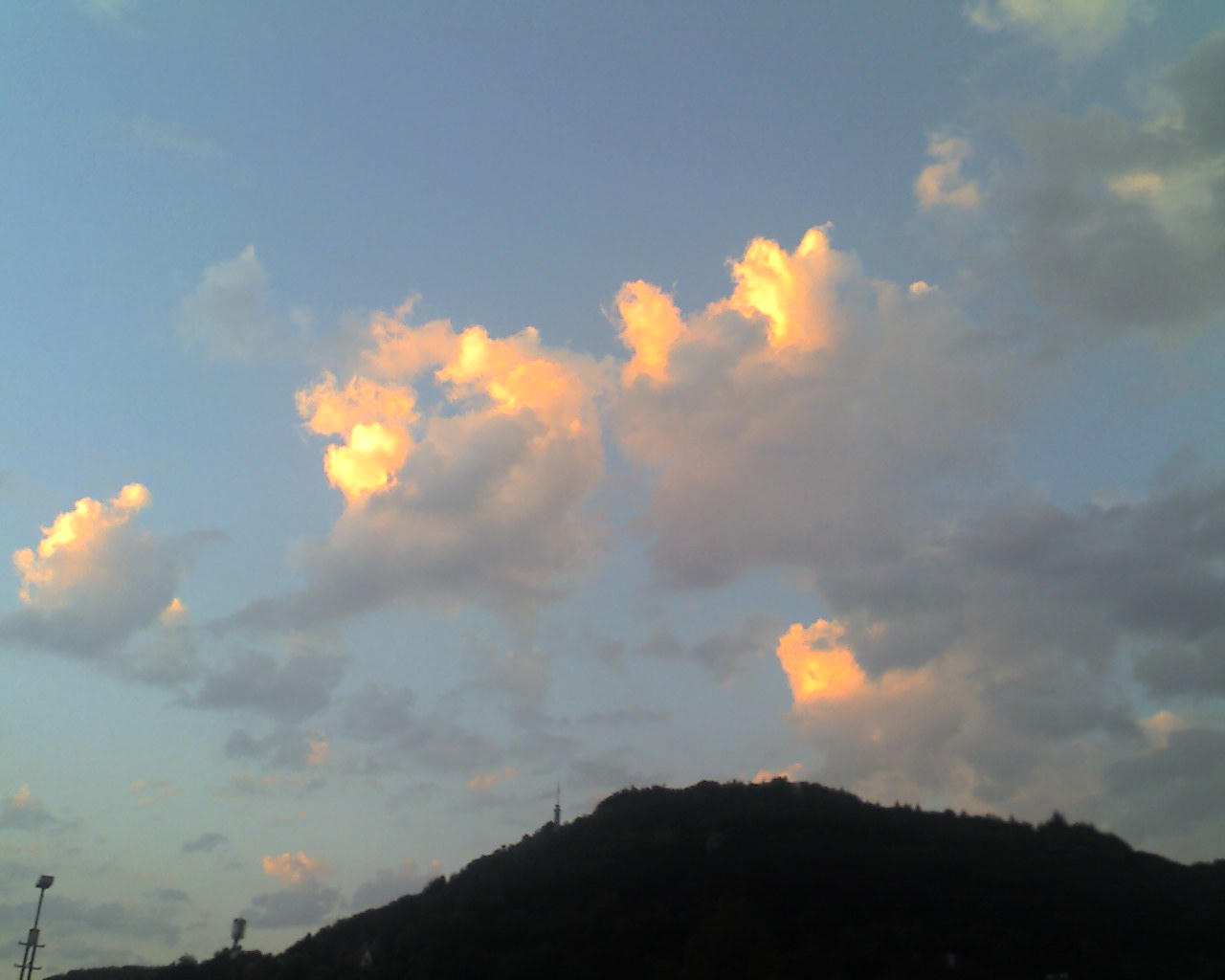 sommerliche Abendwolken 2