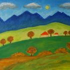 sommerliche Berglandschaft