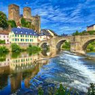 Sommerliche Fotoidylle - Lahntal Runkel 