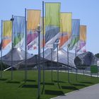 Sommerliche Impression vom Olympiapark in München