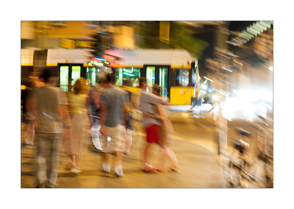 Sommerliche Nacht in Berlin