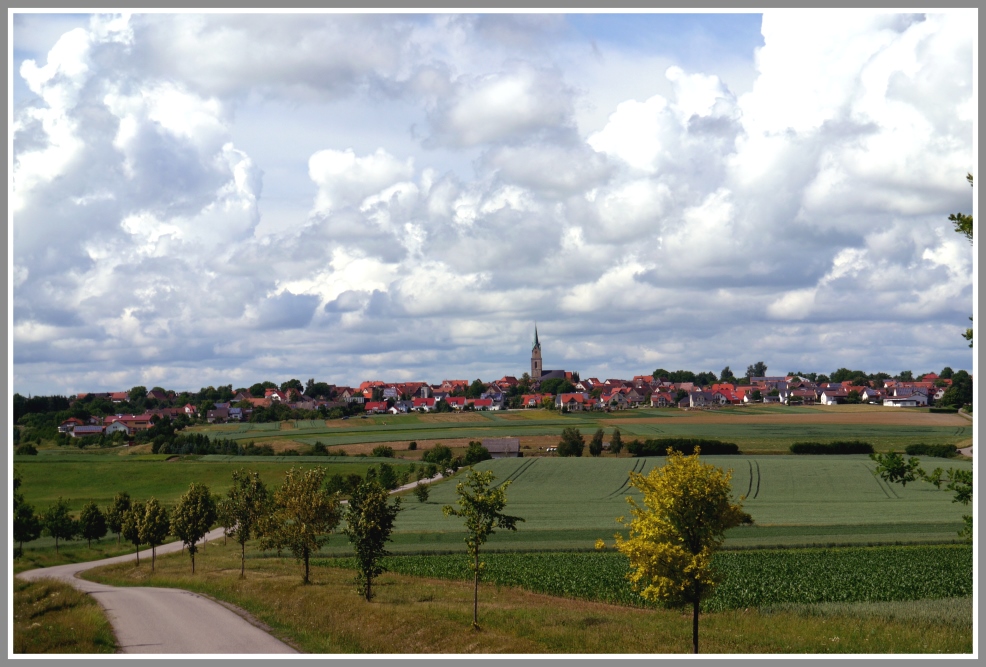 Sommerliche schwäbische Idylle