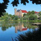 Sommerlicher Blick auf Schloss Ronneburg 