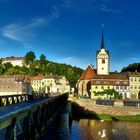 Sommerlicher Panoramablick Gera - Untermhaus