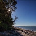 sommerlicher Strandspaziergang