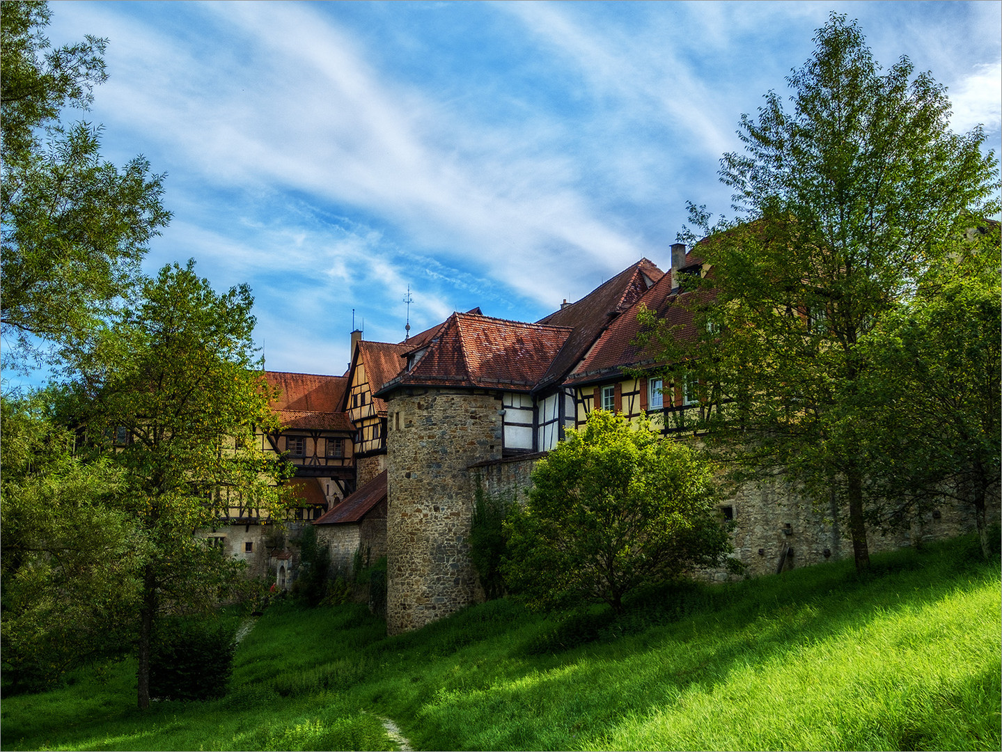 sommerliches Bebenhausen