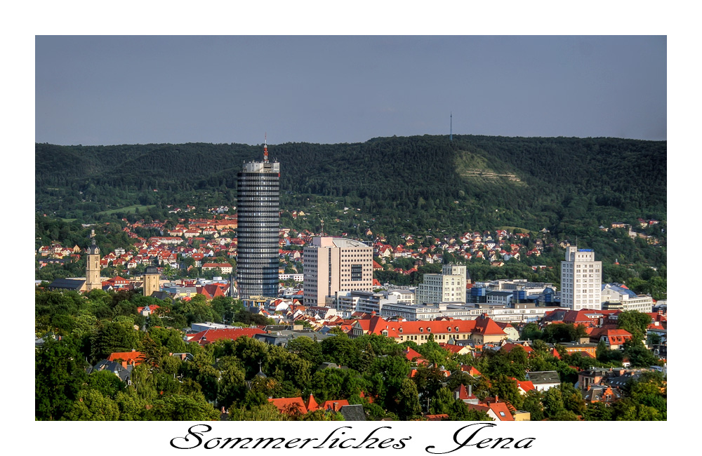 Sommerliches Jena