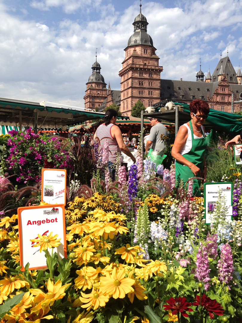 Sommerliches Markttreiben