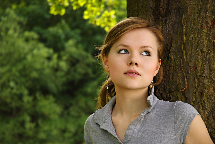 sommerliches Portrait