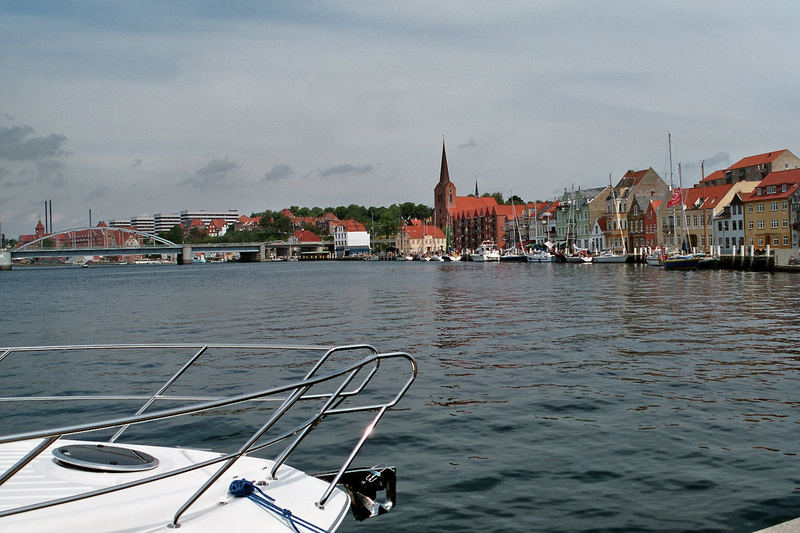 Sommerlicht im Sonderborger Hafen