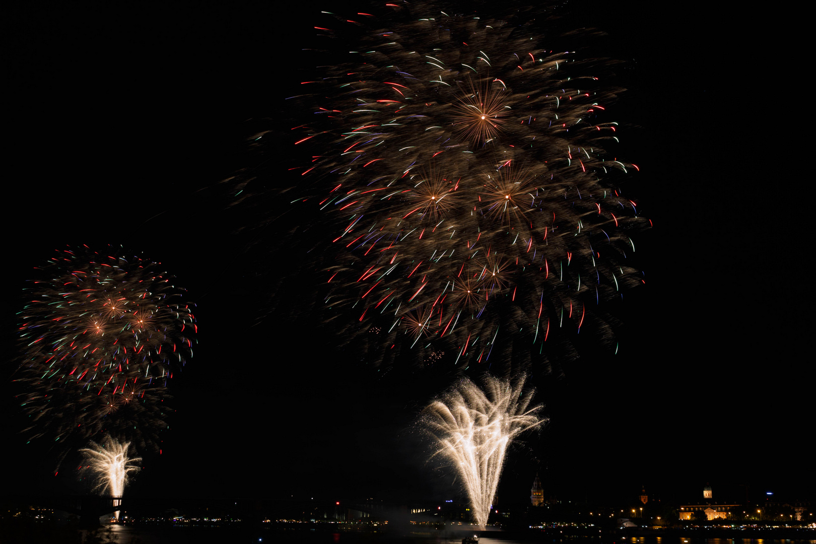 Sommerlichter 2018 - Feuerwerk über Mainz 06