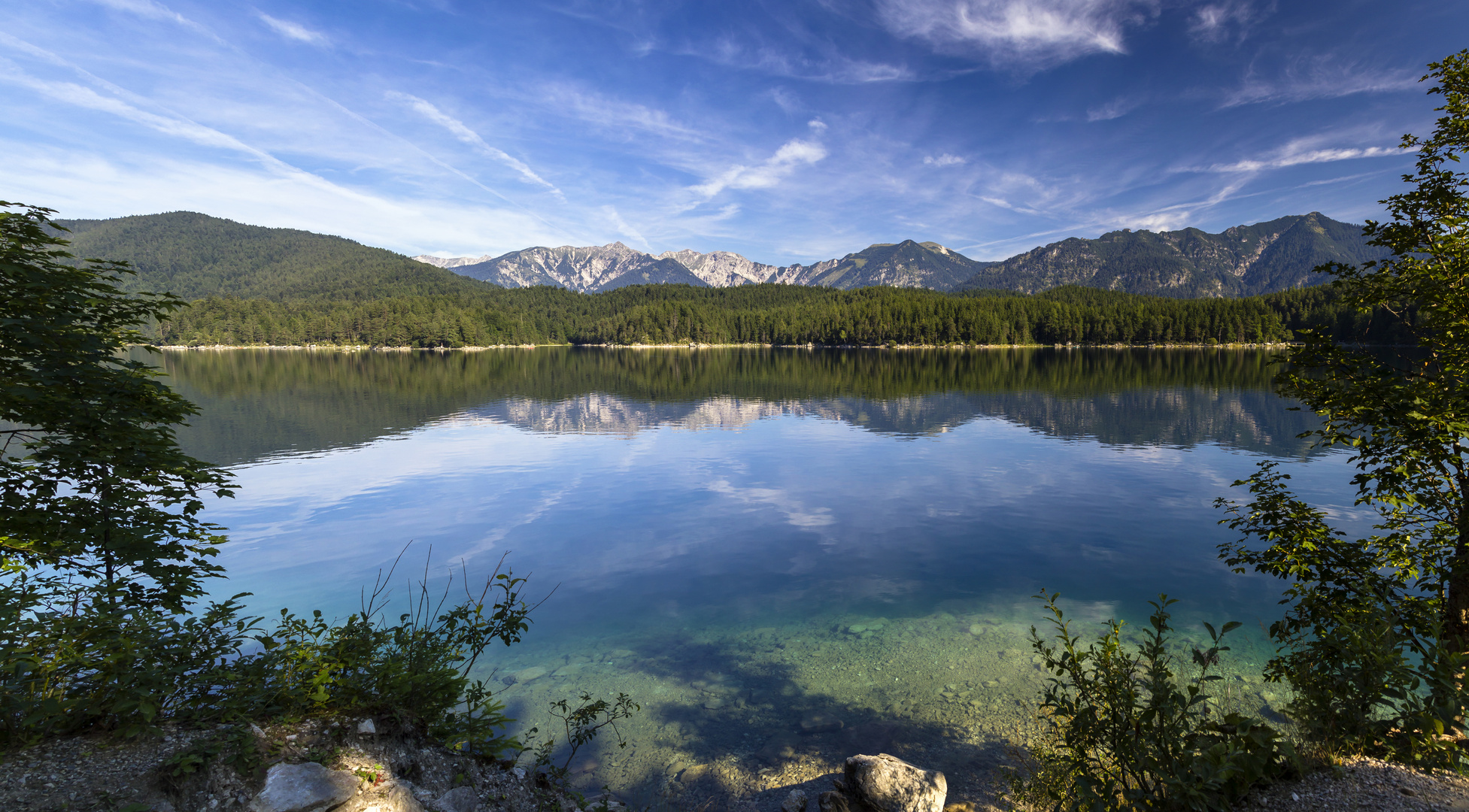 Sommermorgen am Eibsee