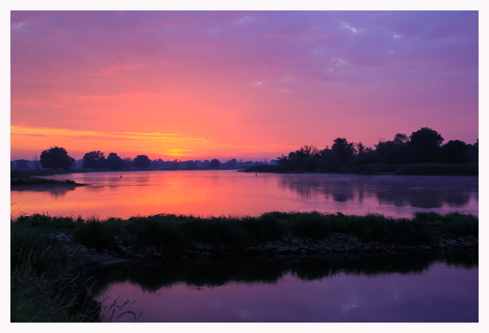 Sommermorgenfarbenrausch