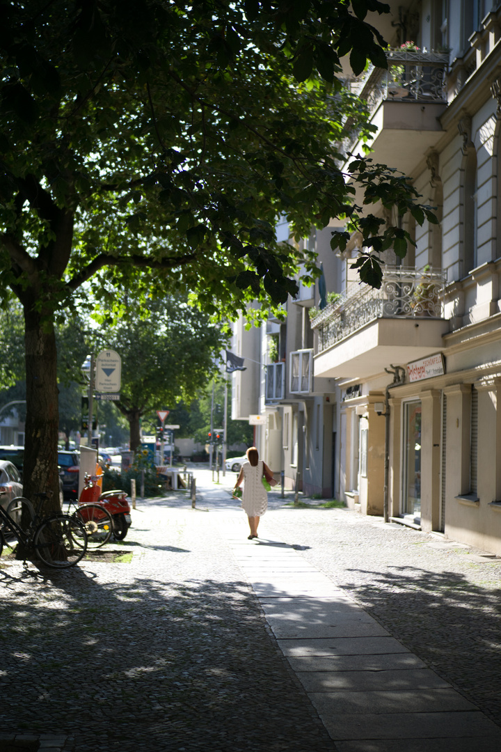 Sommernachmittag im heißen Berlin