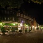 Sommernacht am Ballhofplatz in Hannover