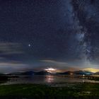 Sommernacht am Chiemsee (Verwandlung einer Landschaft 3)