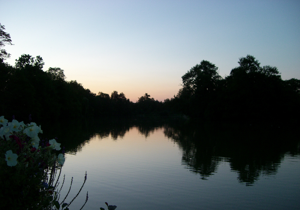 Sommernacht am See