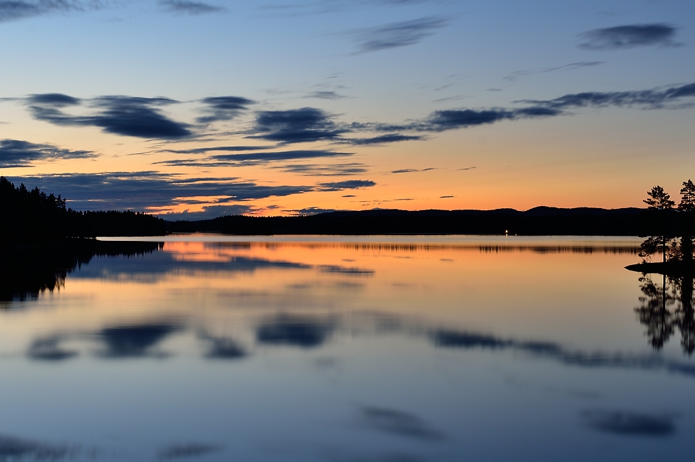 Sommernacht am Stor-Lungen