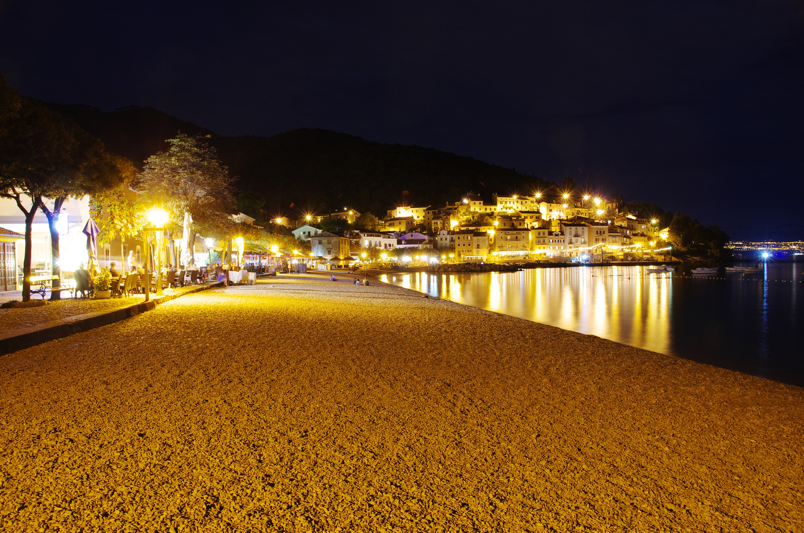 Sommernacht am Strand