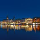 Sommernacht an der Binnenalster