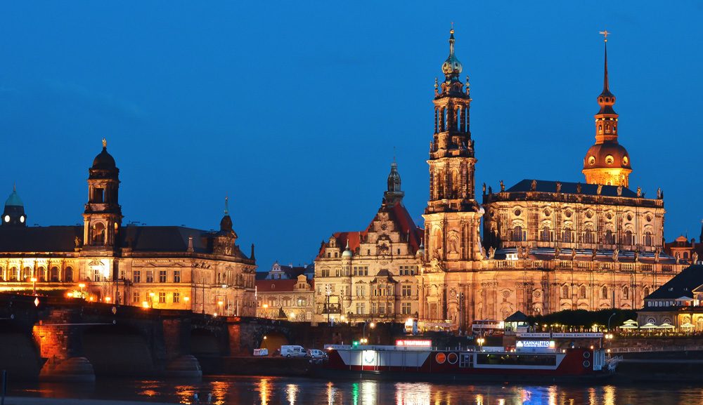 Sommernacht in Dresden