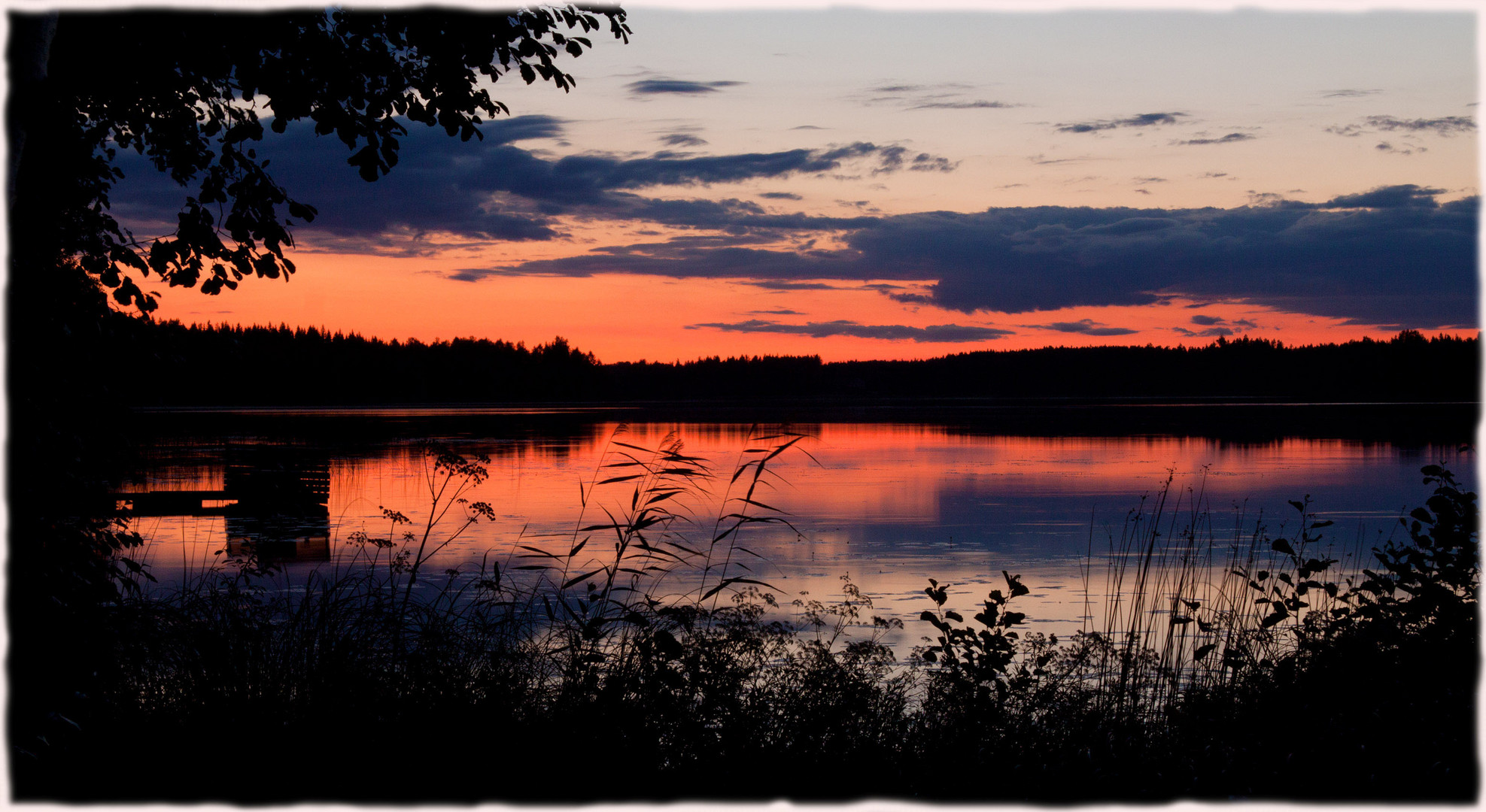 Sommernacht in Finnland