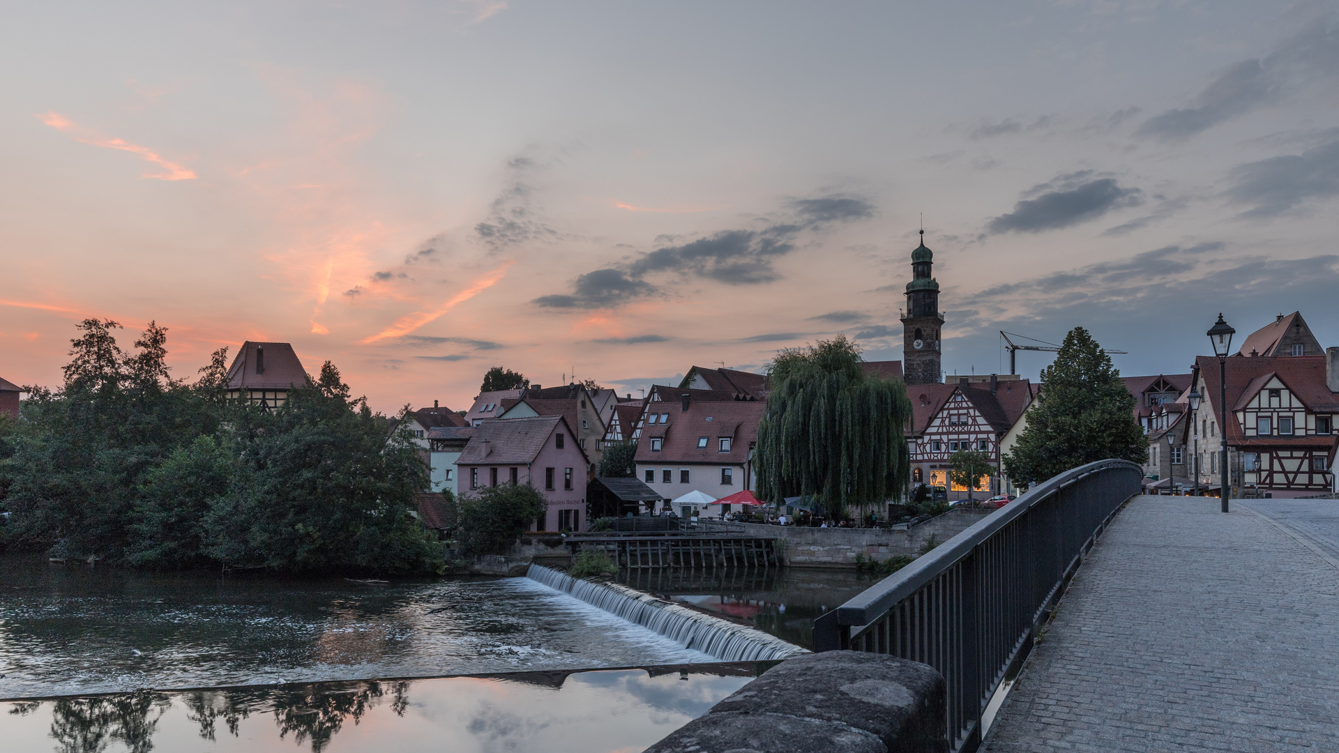 Sommernacht in Lauf